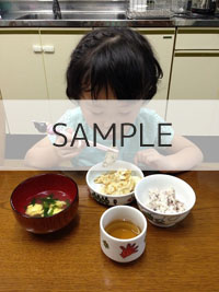 トーホ保育食器　使用イメージ